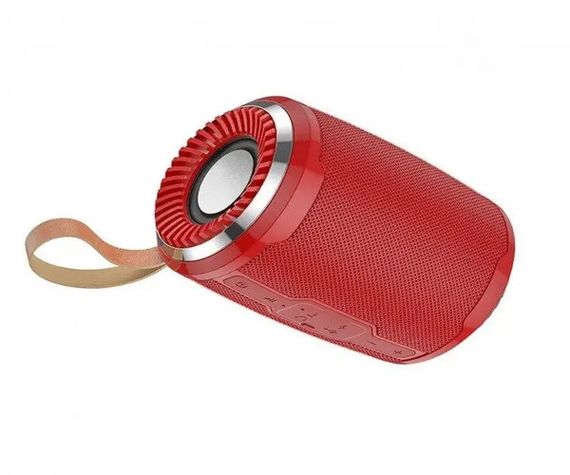 Портативная компактная Bluetooth колонка Hoco Bright sound sports BS39 Красный (BS39_460) | Зображення 3