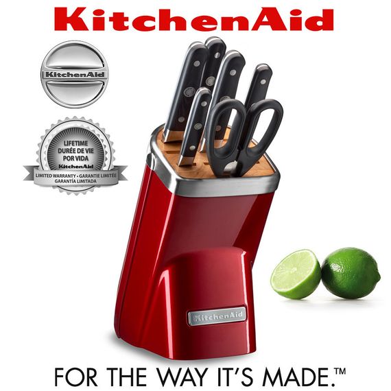 Набір ножів Professional Series KitchenAid KKFMA07CA, карамельне яблуко | Зображення 1