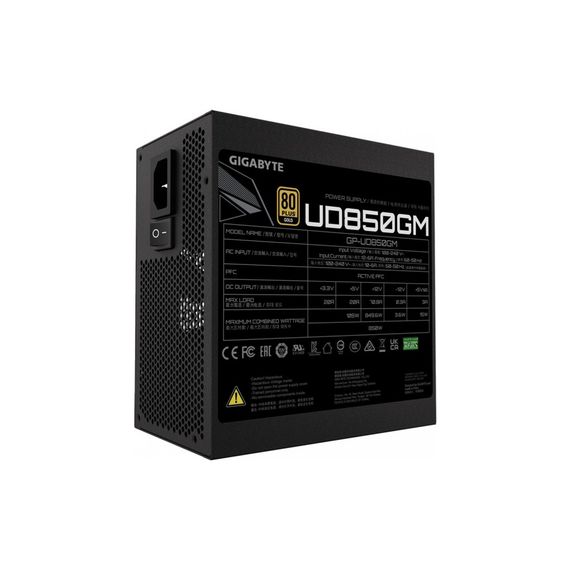 Блок живлення GIGABYTE 850W (GP-UD850GM) | Зображення 3