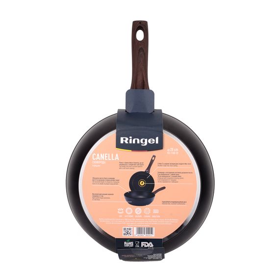 Сковорода RINGEL Canella глибока 26 см б/кришки (RG-1100-26) (RG-1100-26)