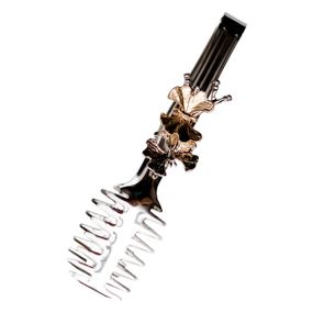 Щипці кухонні металеві 21×4 (см) кулінарні щипці для м'яса, риби, гриля сервірувальні щипці HP-8-61