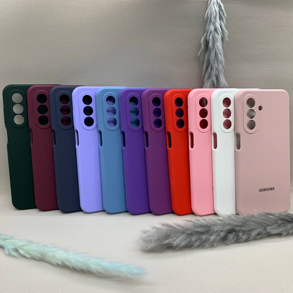 Чохол з логотипом для Samsung Galaxy A17 | Протиударний | Soft Touch | Блакитний | Зображення 1