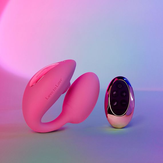 Віброяйце з вакуумною кліторальною стимуляцією Love To Love Wonderlover PINK PASSION | Зображення 8