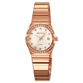 Жіночий класичний годинник Skmei 2342RG Rose Gold