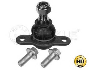 Опора кульова VW TRANSPORTER IV 90-03 перед. міст низ (Вир-во MEYLE) MEYLE 1160107001HD на VW TRANSPORTER / CARAVELLE Mk IV автобус (70XB, 70XC, 7DB, 7DW)