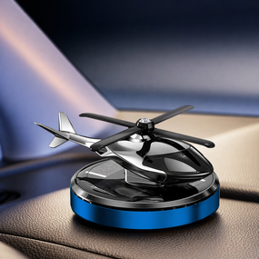 Автомобільний ароматизатор вертоліт із роздуванням на сонячній панелі / Ароматизатор для авто Вертоліт