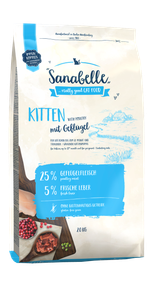 Sanabelle Kitten with Poultry Meat Сухий корм для кошенят з птицею 2 кг