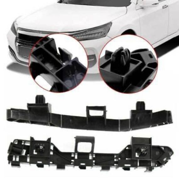 Honda Accord 2013-2017 кріплення, кронштейн лівий (ORIGINAL) переднього бампера, 71198T2AA01 | Зображення 1