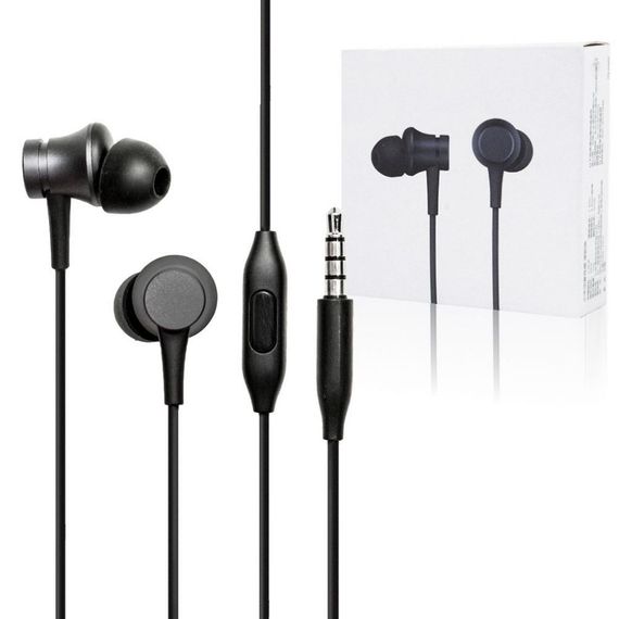 Навушники Xiaomi Piston Fresh Bloom Matte Black (ZBW4354TY) | Зображення 1