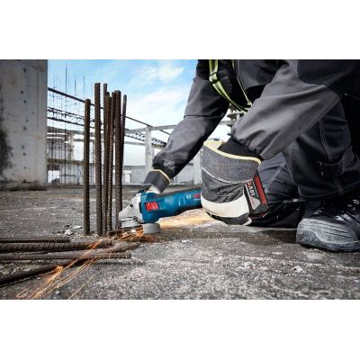 Шлифовальная машина Bosch GWS 18V-11 125мм, 18В, 2x5Ah, 0-9000об/мин, 1.7кг, кейс (0.601.9N4.103) | Зображення 4