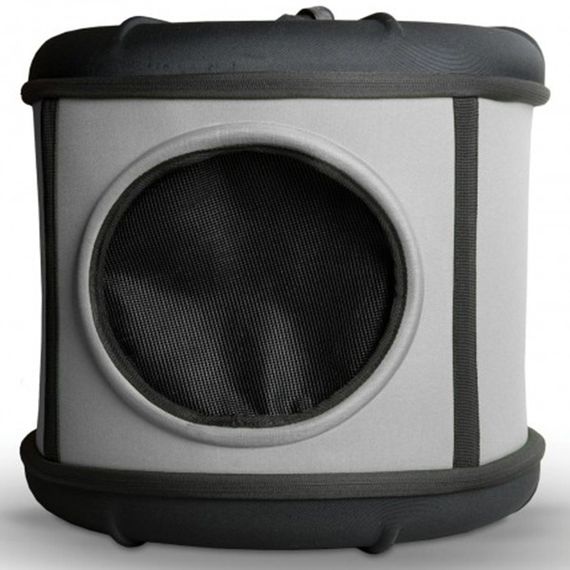 Домик-переноска для собак и кошек K&H Mod Capsule 43 см x 43 см x 39 см, серый