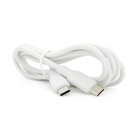 Кабель VEGGIEG V-M001C, Type-C(Male) to Type-C(Male) PD cable, 60 Вт, струм 3 А, 480 Мбіт/с, White, довжина 1,2 м, Box