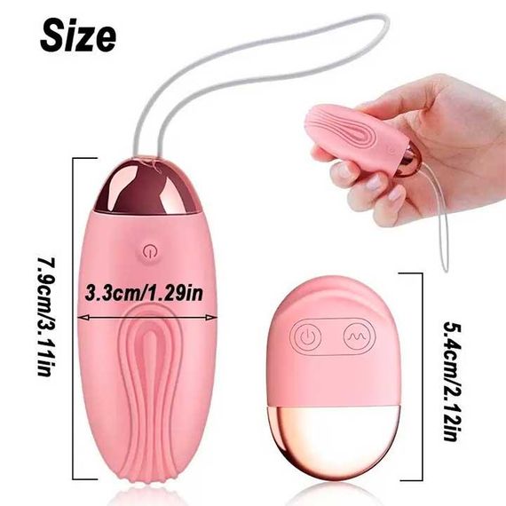Яркое виброяйцо LILO USB розовый – Вибраторы | Зображення 7