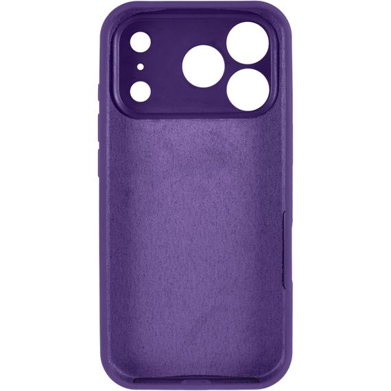 Чохол Silk Full Camera Protective (AA) NO LOGO для Apple iPhone 17 Pro / 18 Pro (6.3") Фіолетовий / Amethyst | Зображення 2