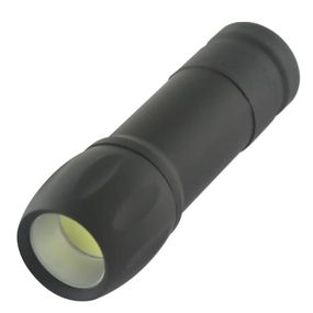 Ліхтар Quantum Smile black 3W COB 3xAAA 1шт/уп (QM-FL1046)