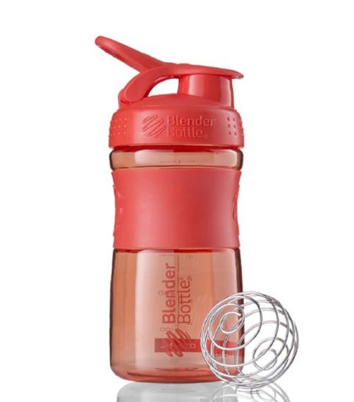 Спортивний шейкер (пляшка) BlenderBottle SportMixer Flip 20oz/590ml Coral | Зображення 2