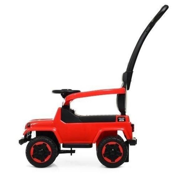 Каталка-толокар Spoko SP-219 2в1 з батьківською ручкою червоний | Зображення 2