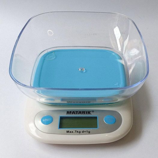 Ваги кухонні MATARIX MX-403 від 1 грама до 7кг | Зображення 4