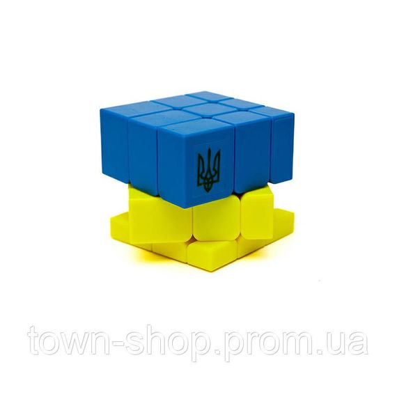 Головоломка Умный кубик  SCU333 "Флаг Украины" (Bicolor Bump Smart Cube "Ukraine") | Зображення 2