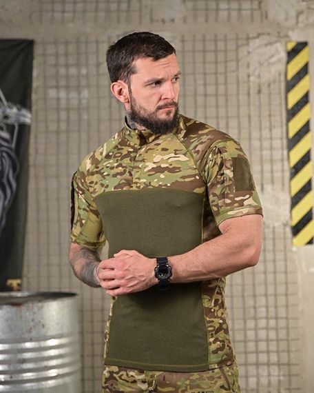 Убакс короткий рукав tactical мультикам ВТ1041