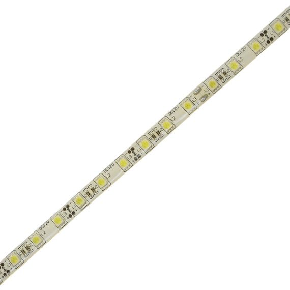 Светодиодная лента влагозащищенная холодный оттенок 12V 14.4W 5050 WHITE PCB CW IP65 1m (BY-009/60) | Зображення 2