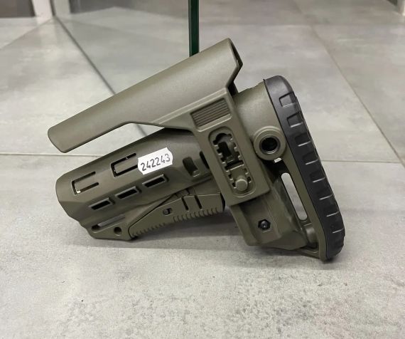 Приклад військовий DLG TBS COMPACT Оливка Mil-Spec, Приклад з високим підщечником 4 см   знижка | Зображення 4