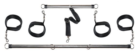 Фиксаторы - Pipedream FFS Spread Em Bar & Cuff Set sexstyle