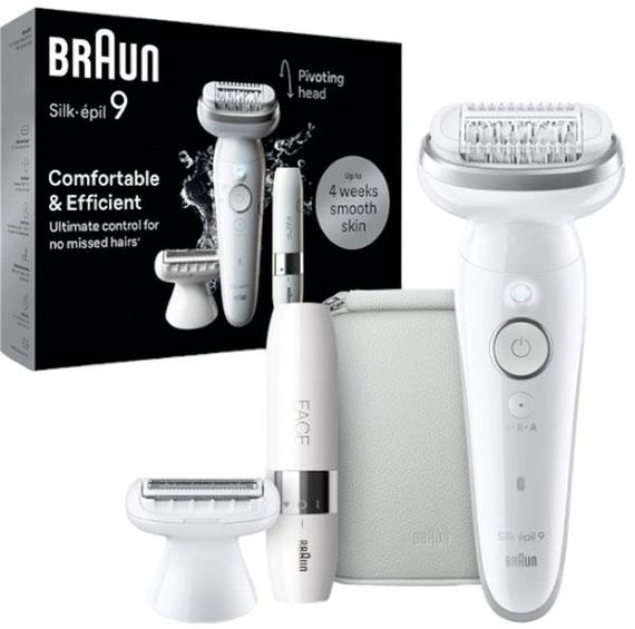 Епілятор Braun Silk Epil 9 SES-9-341 білий