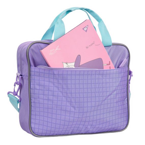 Сумка школьная А4 YES В-1 Pusheen Summer 550418 2.7х6.5х34 см | Зображення 2