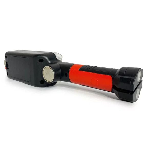 Ліхтар BL-8859B акумуляторний • Магнітний COB LED світильник 20 Вт із гачком, двома акумуляторами 18650 та USB-заряджанням | Зображення 3