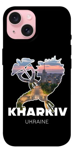 Чохол з картинкою Kharkiv для Apple iPhone 15 (6.1")