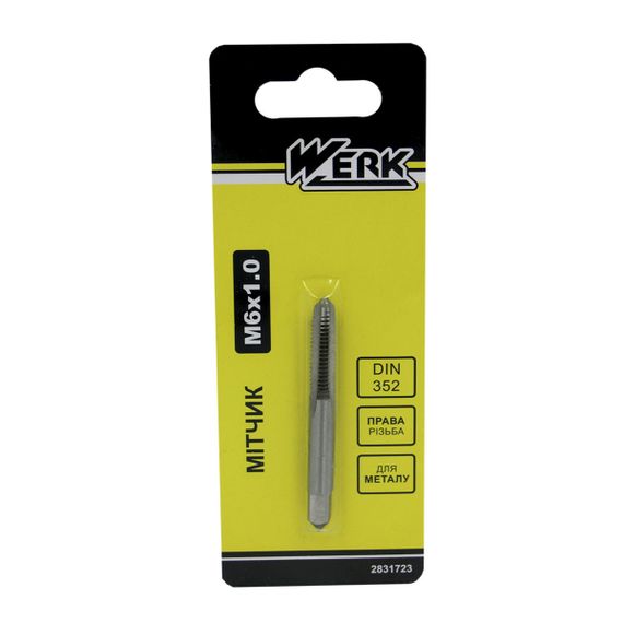 Метчик Werk M6х1