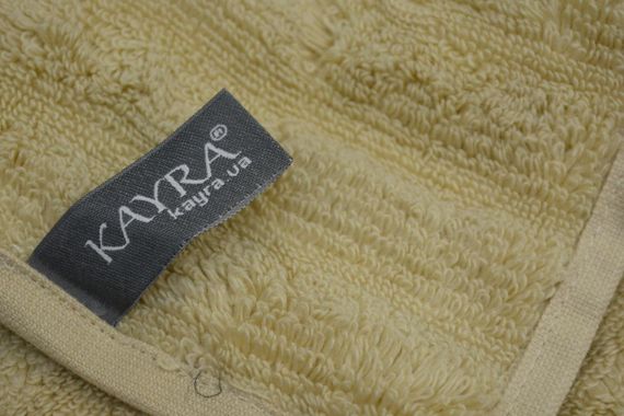 Рушник махровий ST-2 Kayra 70х140 см. бежевий | Зображення 2