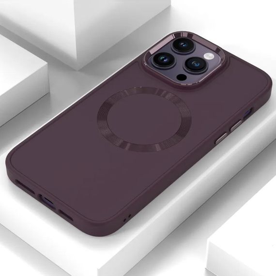 TPU чохол Bonbon Metal Style with MagSafe для Apple iPhone 13 Pro Max (6.7") | Зображення 1