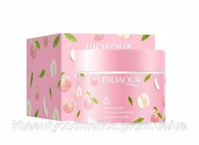 ПІЛІНГ ДЛЯ ОБЛИЧЧЯ ТА ТІЛА BIOAQUA PEACH FRUIT ACID EXFOLIATING З ЕКСТРАКТОМ ПЕРСИКА 140 Г