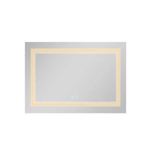 Дзеркало Qtap Cardinal 1200х800 з LED-підсвічуванням Touch, з антизапотіванням, з димером, рег. темп. кольору (3000-6500K) | Зображення 4