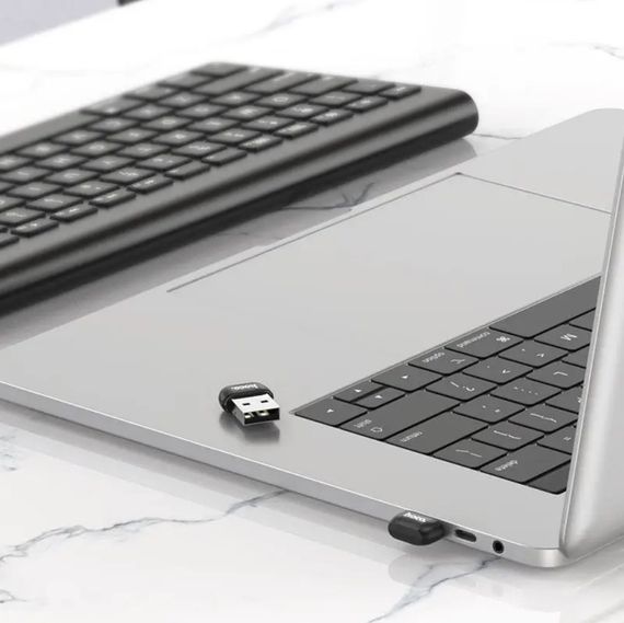 Bluetooth USB адаптер Hoco UA18 V5.0 для компьютера, ноутбука | Зображення 4