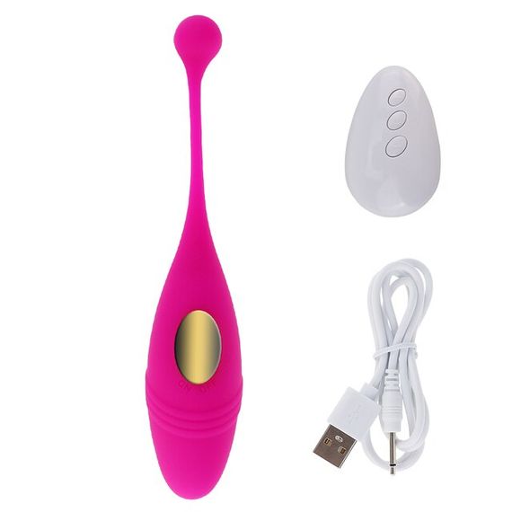 Віброяйце Vibrador Egg з пультом дистанційного керування (червоне, USB) | Зображення 9