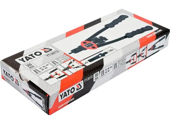 Закльопочний пістолет YATO YT-36112 для нітогайок М5-8 | Зображення 2