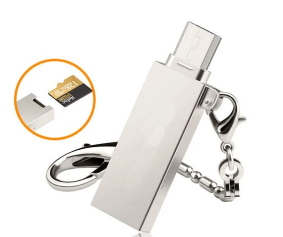 Адаптер-перехідник Primolux MCR-6 з microSD на microUSB / USB