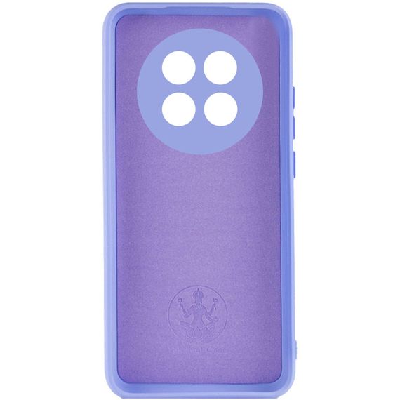 Чохол Silicone Cover Lakshmi Full Camera (AA) для Realme 12 5G Бузковий / Dasheen | Зображення 1