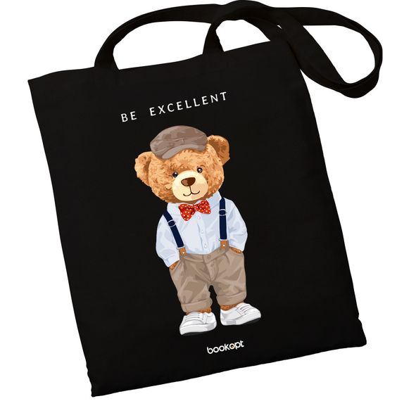 Екошопер Букопт ВК4057 Teddy Bear (Be Excellent) чорний