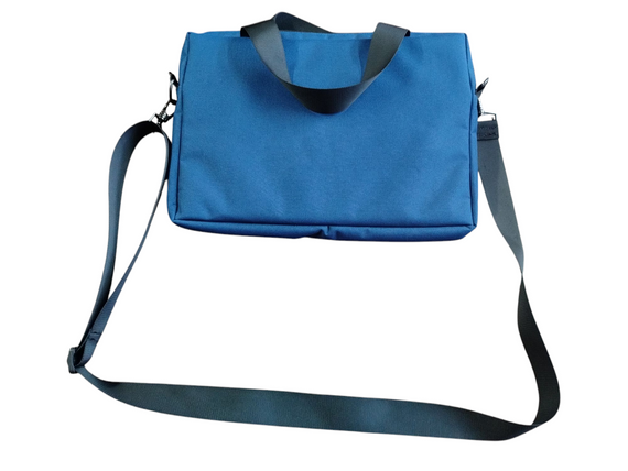 Сумка для ноутбука діагоналлю 17 дюймів М&М Вид 4 Blue Angels синій (213955) | Зображення 4