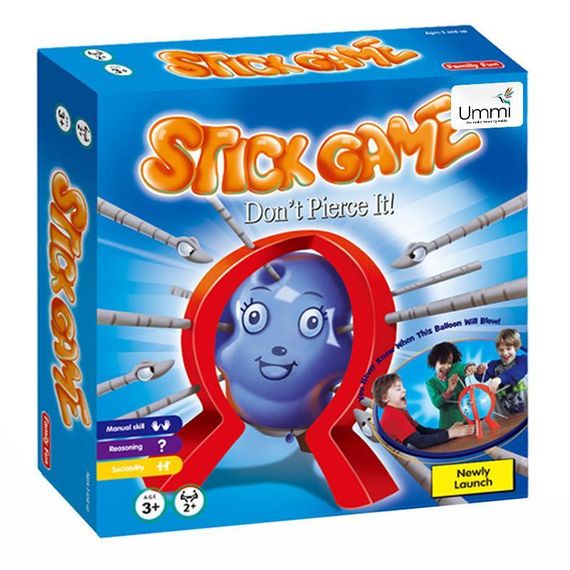 Настольная интерактивная игра Ummi 707-51 Boom Boom Balloon Stick Game Red | Зображення 1