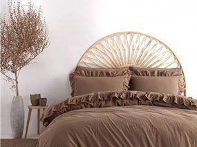 Постільна білизна Limasso Stonewashed Exclusive Ranforse 200 х 220 см Wood Smoke