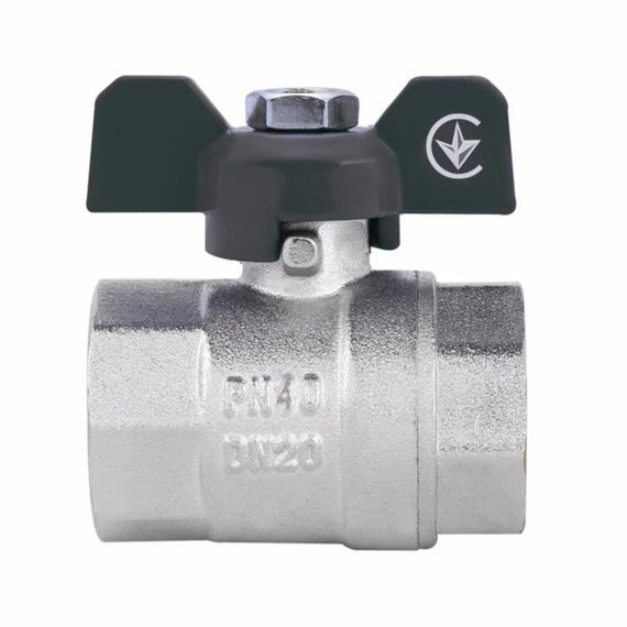 Кран кульовий Thermo Alliance Base 3/4" ВР для води (метелик) SD602W20 | Зображення 2