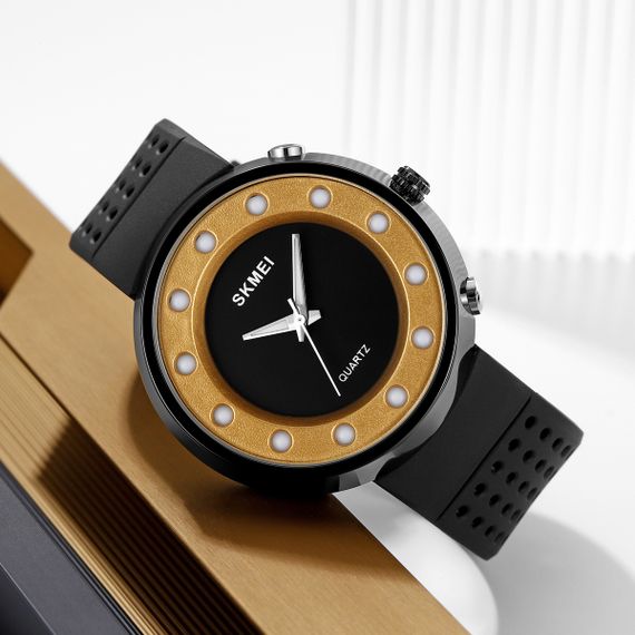 Спортивний чоловічий годинник Skmei 2132GD Gold | Зображення 4