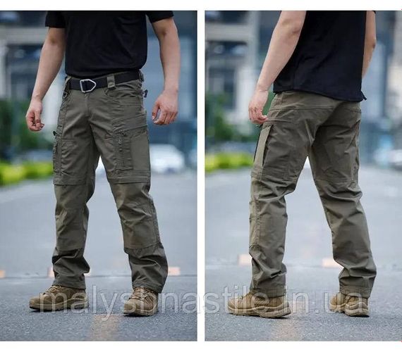 Штани тактичні карго YINREN 4.0 Olive Green (оливковий) | Зображення 2