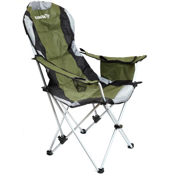 Крісло-шезлонг складане Ranger FC 752 Green RA 2261 для пікніка та риболовлі