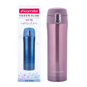 Термос коричневий 450ml із нержавіючої сталі
